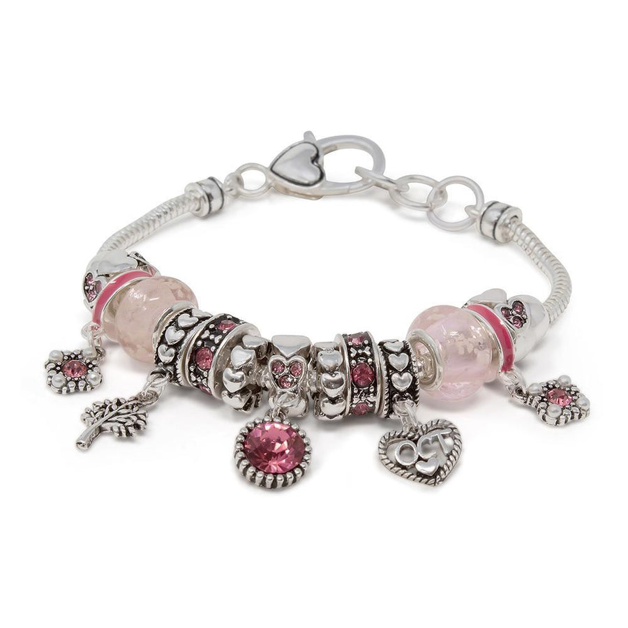 BirthStone Charm Bracelet October - Mimmic Fashion Jewelry