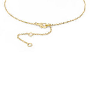 Birthstone Necklace February Gld Pl - Mimmic Fashion Jewelry
