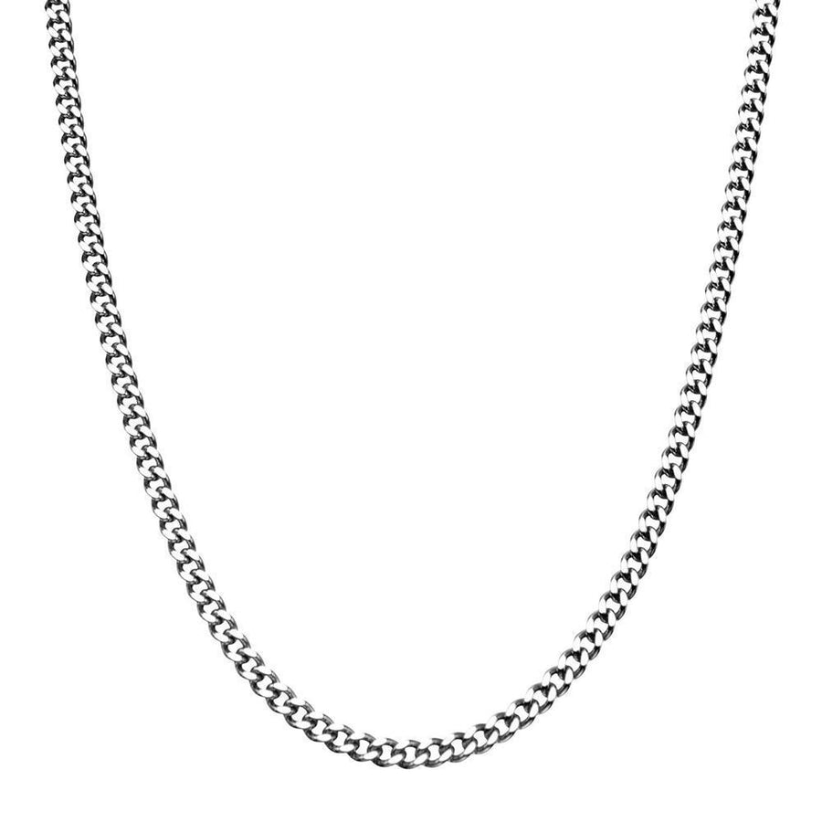 24 Inch Diamond Cut Stainless Steel Chain - Mimmic Fashion Jewelry
