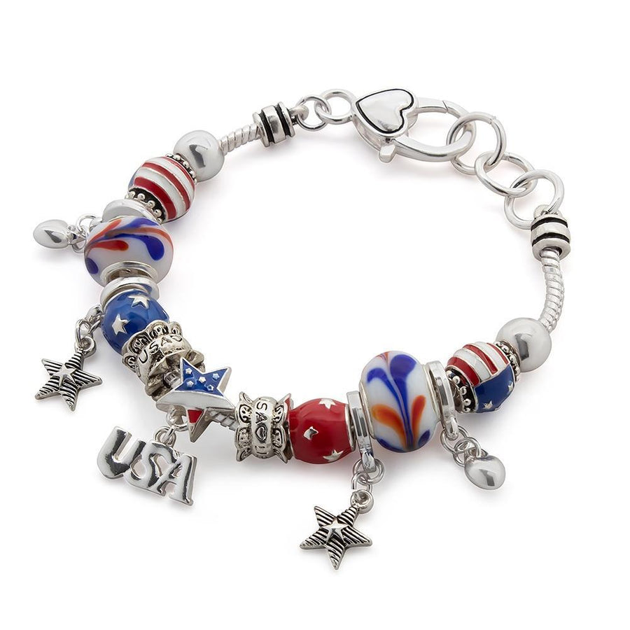 Charm Bracelet USA - Mimmic Fashion Jewelry