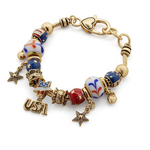 Charm Bracelet USA - Mimmic Fashion Jewelry