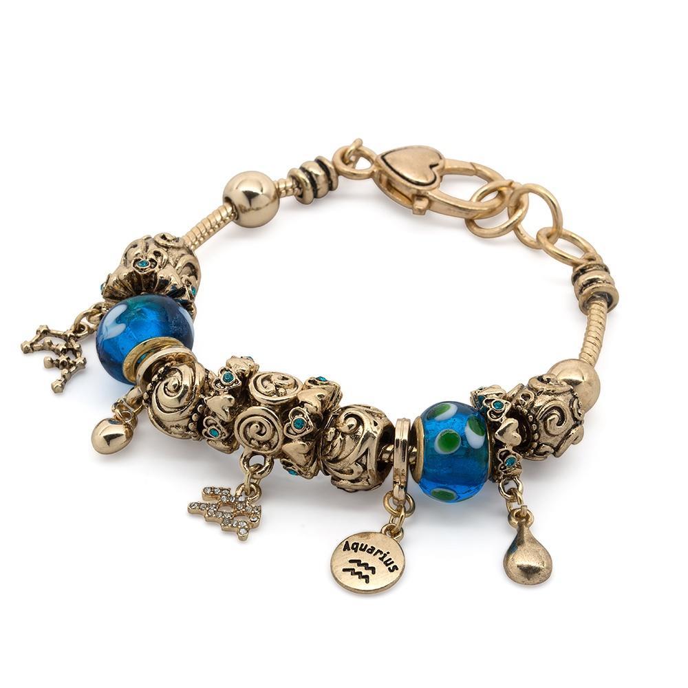 The Enid Aquarius Cord Bracelet | BlueStone.com