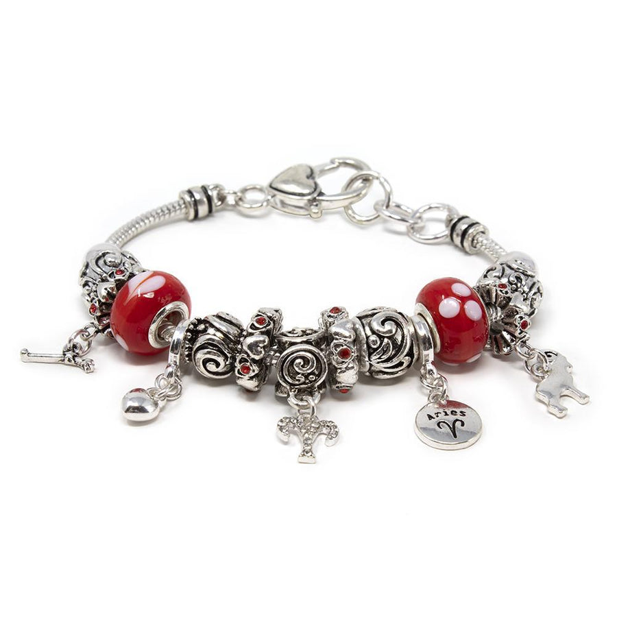 Charm Bracelet Zodiac 2 - Aries - Mimmic Fashion Jewelry