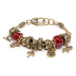 Charm Bracelet Zodiac 2 - Aries - Mimmic Fashion Jewelry