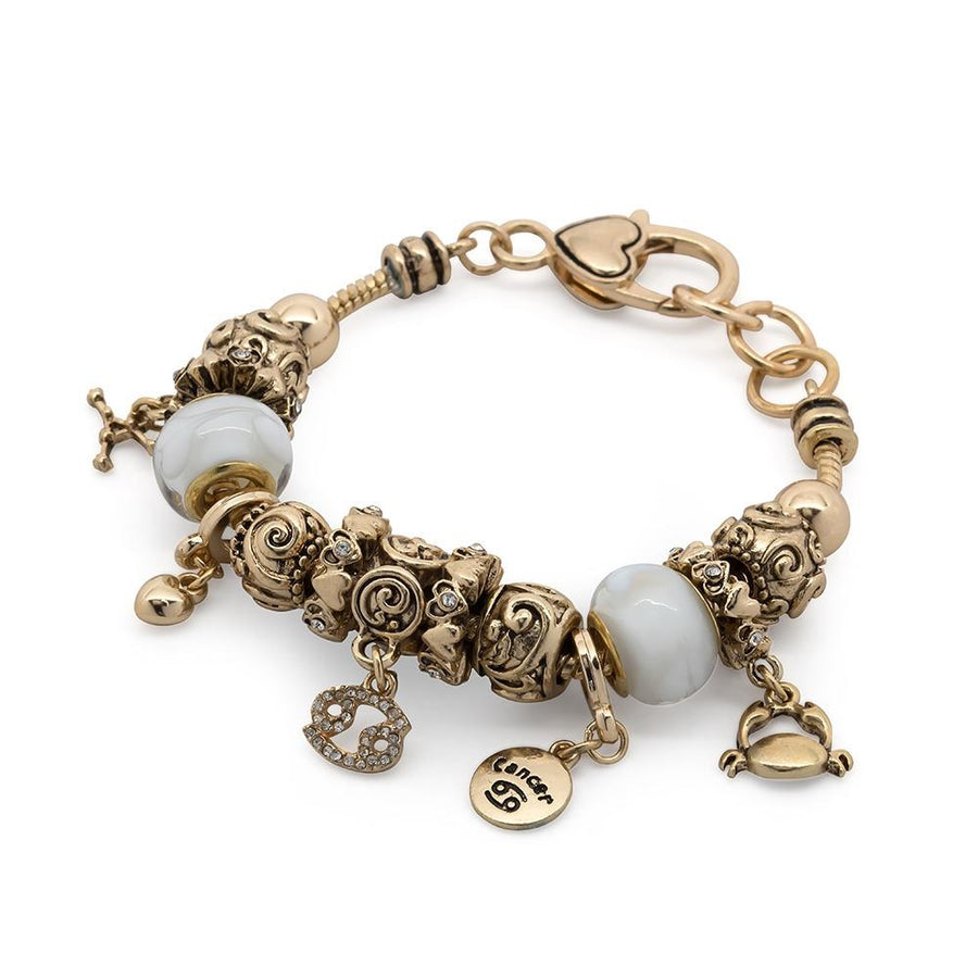 Charm Bracelet Zodiac 2 - Cancer - Mimmic Fashion Jewelry