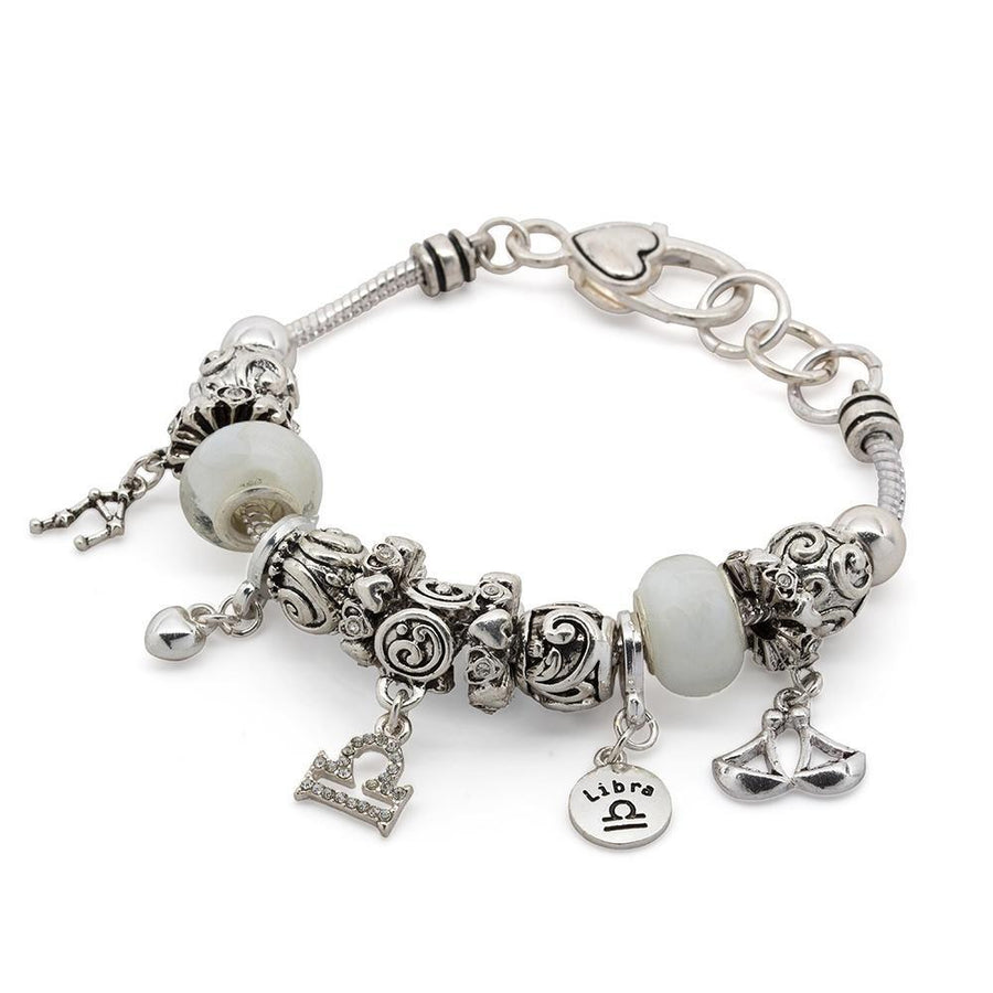 Charm Bracelet Zodiac 2 - Libra - Mimmic Fashion Jewelry