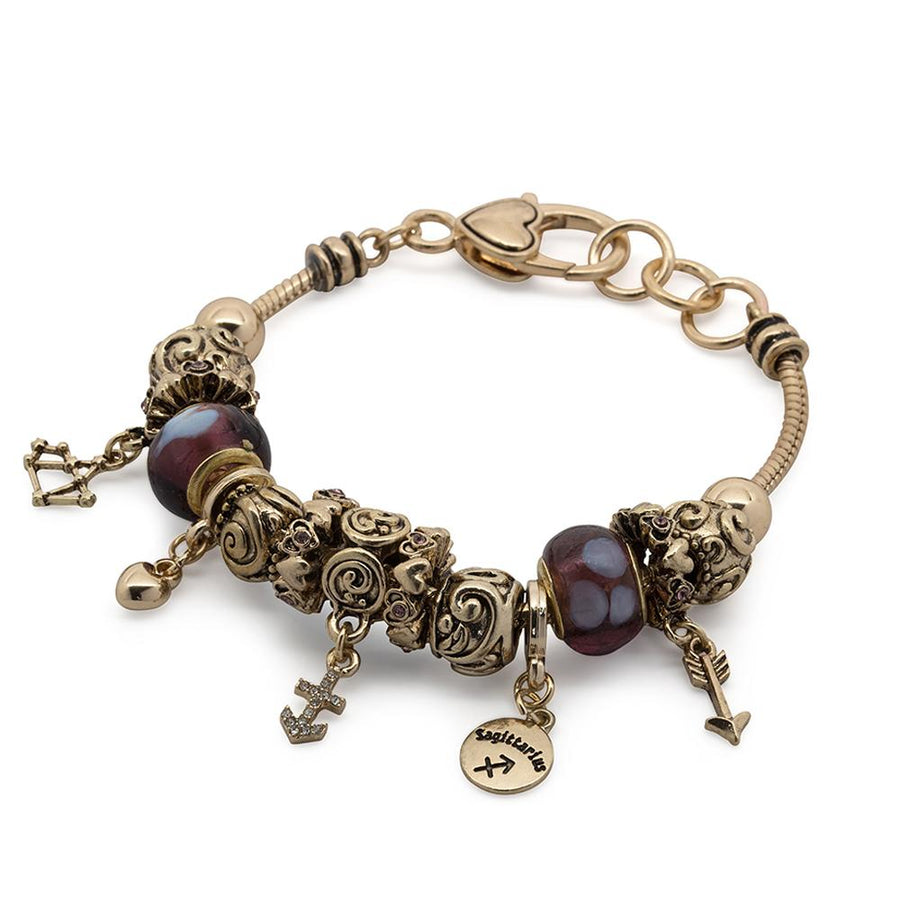 Charm Bracelet Zodiac 2 - Sagittarius - Mimmic Fashion Jewelry