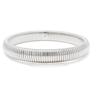 Cocoon Cable Bracelet Rhodium - Mimmic Fashion Jewelry