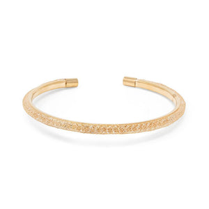 Crystals Mesh Bangle Gold Tone - Mimmic Fashion Jewelry