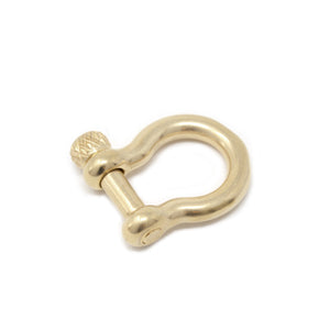 Gold Tone Shackle Clasp - Mimmic Fashion Jewelry