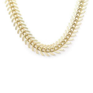 Infinity Petals Choker Gold Tone - Mimmic Fashion Jewelry