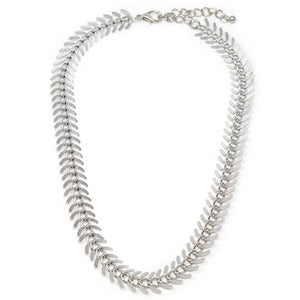 Infinity Petals Choker Silver Tone - Mimmic Fashion Jewelry