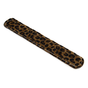 Leopard Print Wrap Bracelet Brown - Mimmic Fashion Jewelry