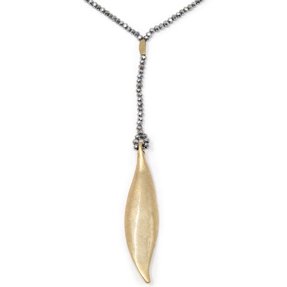 Crysal Beaded Lariat Long Necklace | THE HOUSE OF BLONDIE – The House of  Blondie®