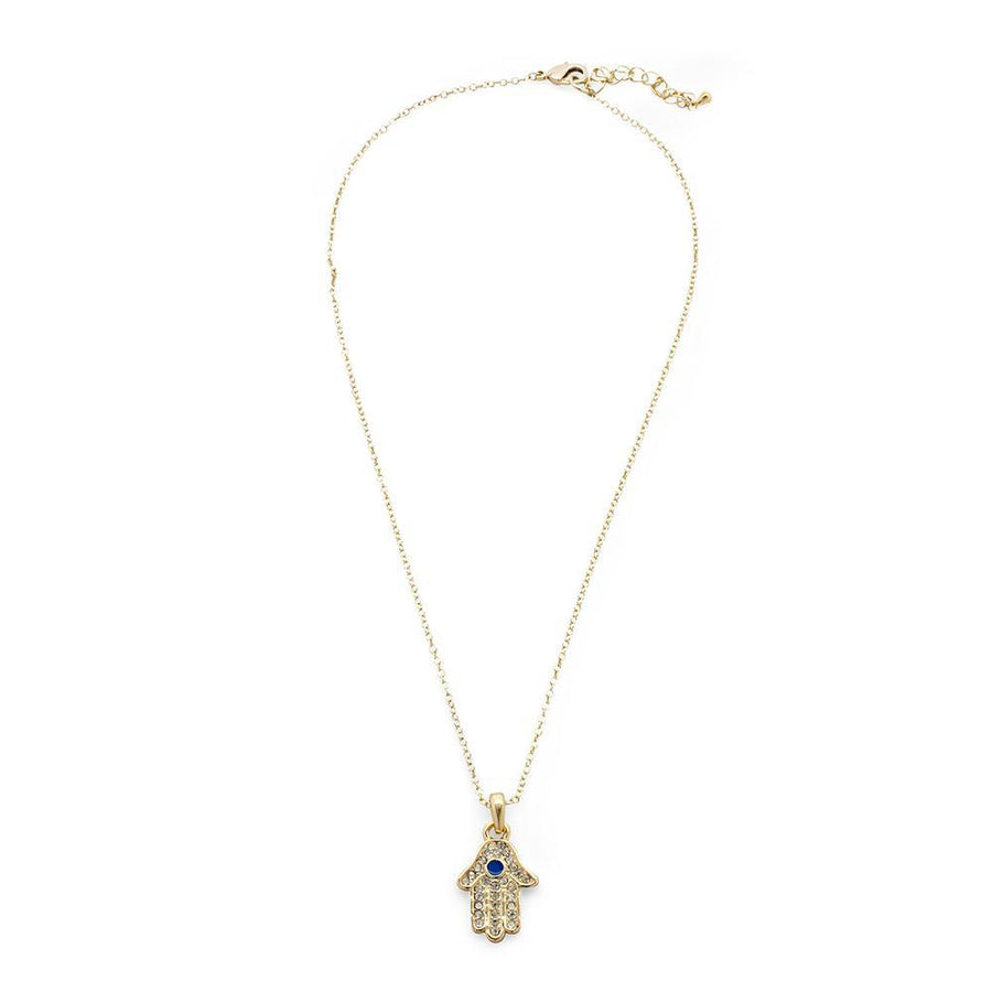Necklace Hamsa Hand Pendant - Mimmic Fashion Jewelry