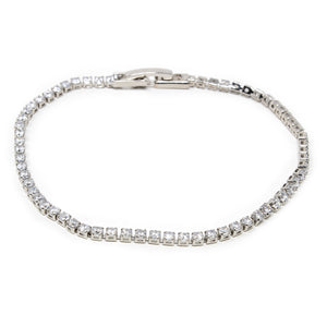 Pave Small Crystal Bracelet - Mimmic Fashion Jewelry