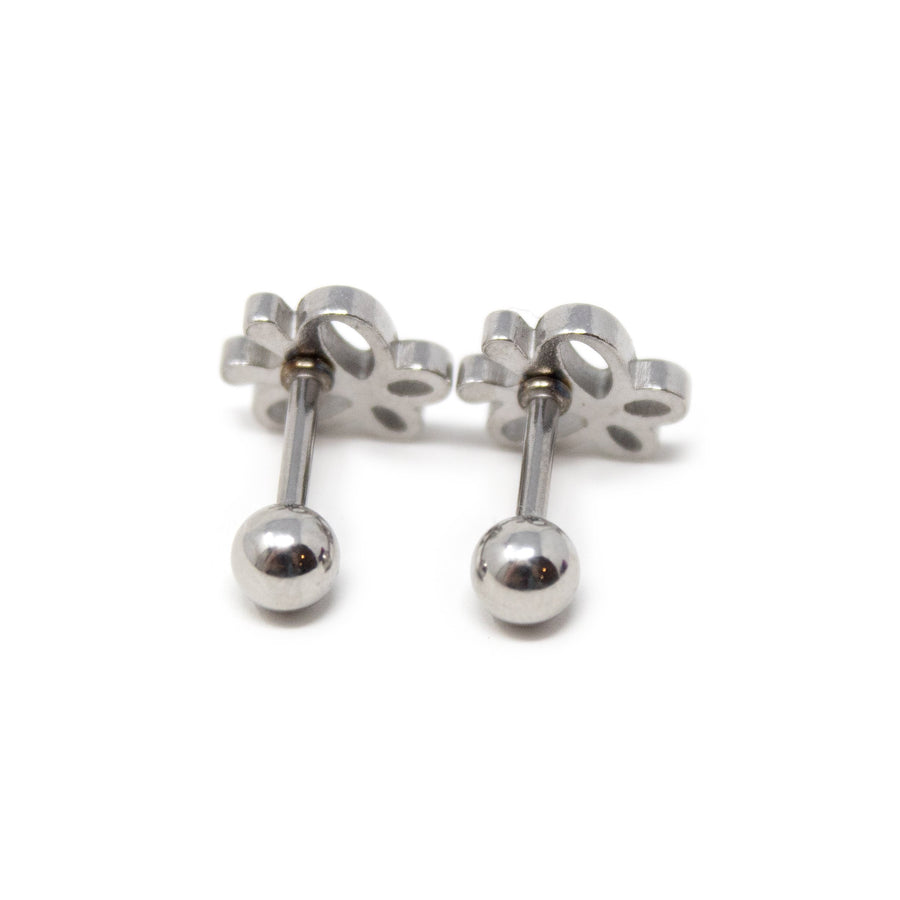 Stainless Steel Baby Stud Earrings Little Butterfly - Mimmic Fashion Jewelry