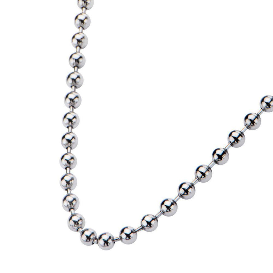 Stainless Steel Ball Chain 24 Inch - Mimmic Fashion Jewelry