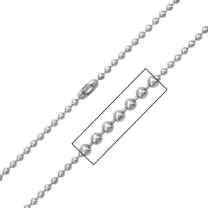 Stainless St Ball Chain 24 Inch - Mimmic Fashion Jewelry