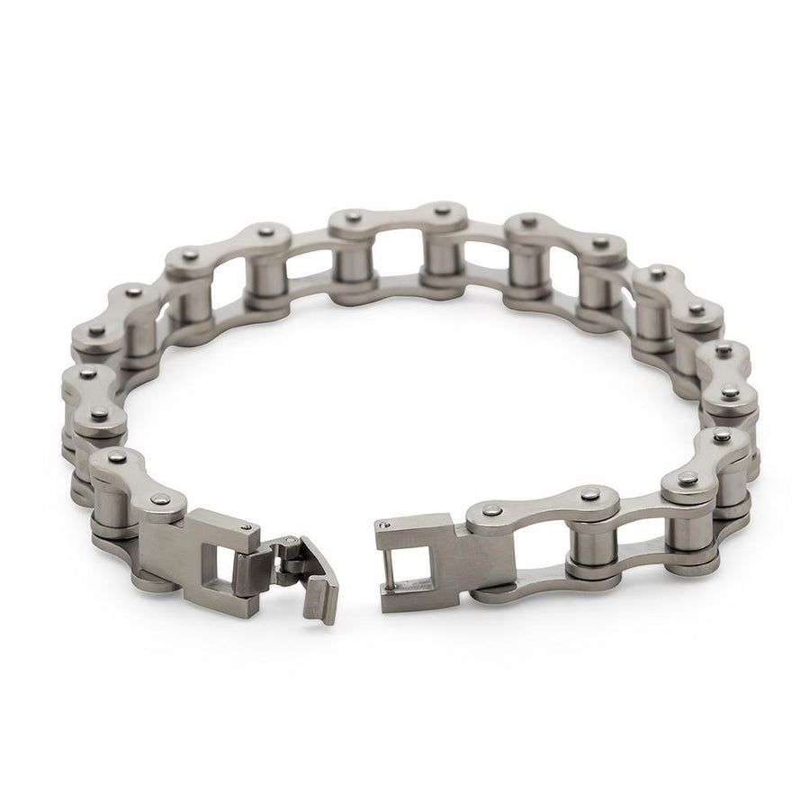 Stainless St Bikers Chain Bracelet - Mimmic Fashion Jewelry