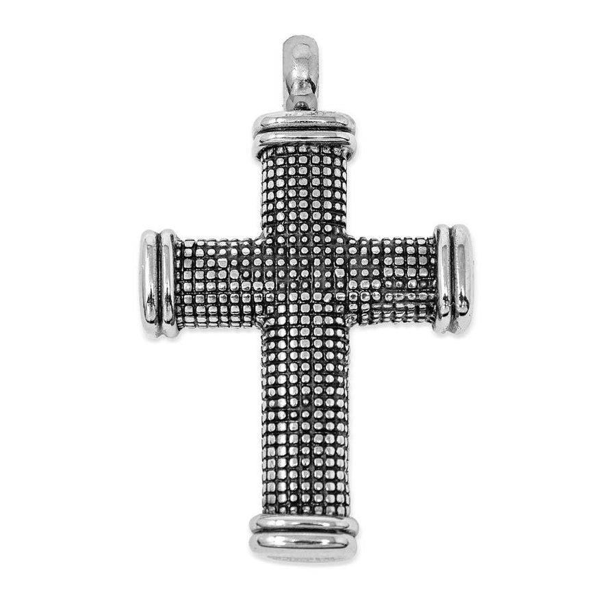 Stainless Steel Cross Pendant Large - Mimmic Fashion Jewelry
