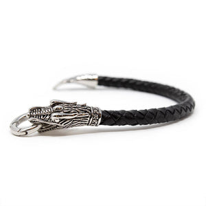 Stainless Steel Dragon Head/Tail Bracelet - Mimmic Fashion Jewelry