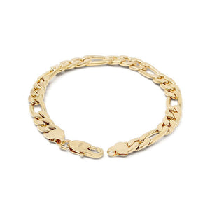 Stainless Steel Gold Plated Chain Bracelet - Mimmic Fashion Jewelry