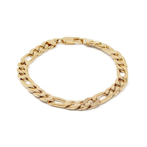 Stainless Steel Gold Plated Chain Bracelet - Mimmic Fashion Jewelry