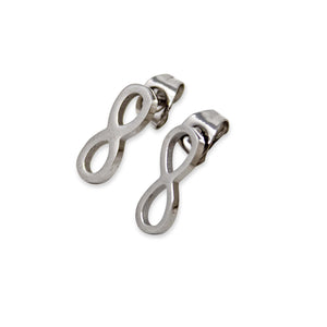 Stainless Steel Infinity Earrings - Mimmic Fashion Jewelry