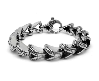 Unique Silver Ouroboros Bracelet For Men | Snake Jewelry – COPPERTIST.WU