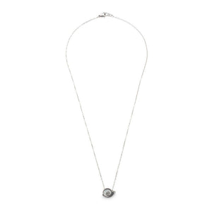 Stainless Steel Snail MOP Necklace - Mimmic Fashion Jewelry