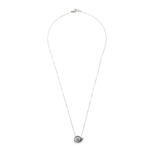 Stainless Steel Snail MOP Necklace - Mimmic Fashion Jewelry