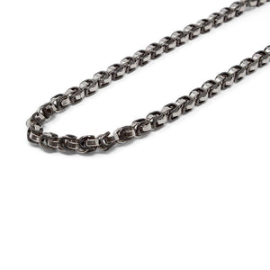 St Steel 2Tone Bicycle Chain Necklace - Mimmic Fashion Jewelry