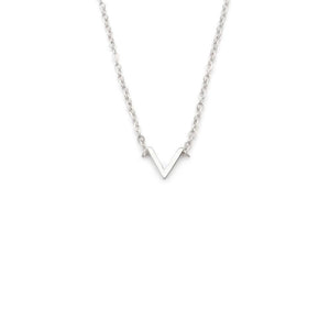 Stainless Steel V Necklace - Mimmic Fashion Jewelry